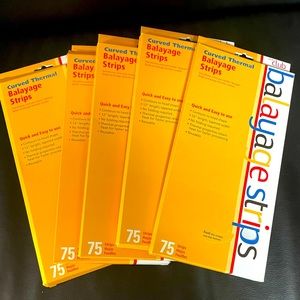 Product Club Curved Thermal Balayage Strips LOT OF 5 BOXES NEW